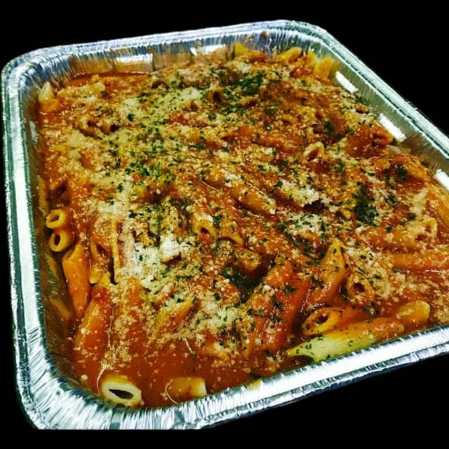Pasta with Marinara Sauce Catering.
