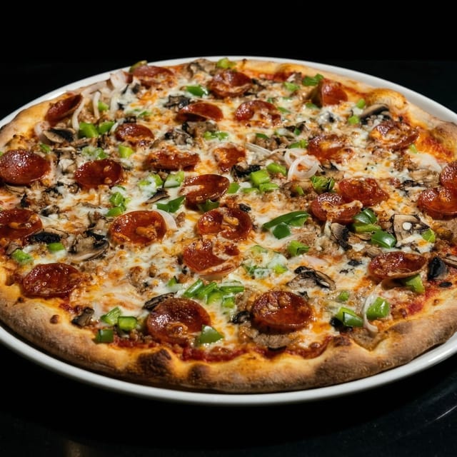 Special Supreme Pizza.
