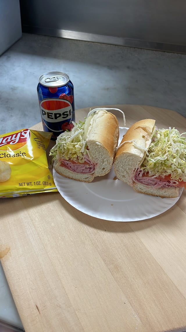 Ham & Cheese Sandwich.