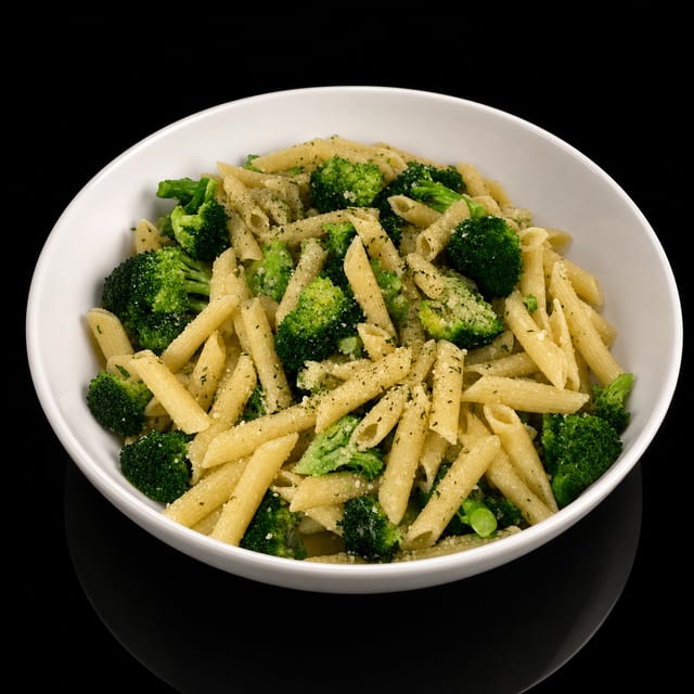 Pasta with Broccoli, Garlic & Oil Catering.