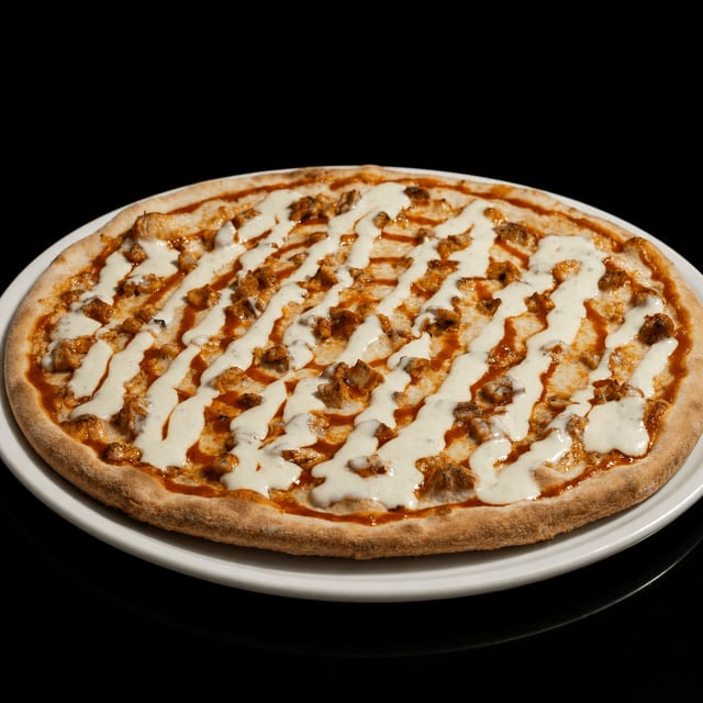 Buffalo Chicken Pizza.
