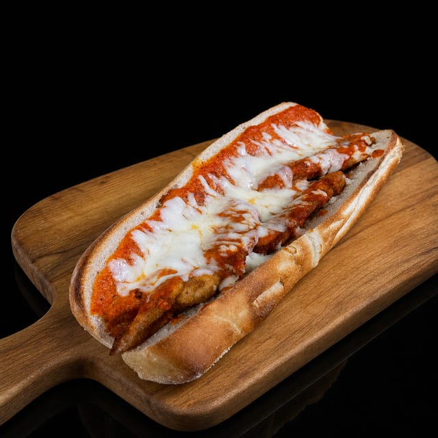 Veal Parmigiana Sub.