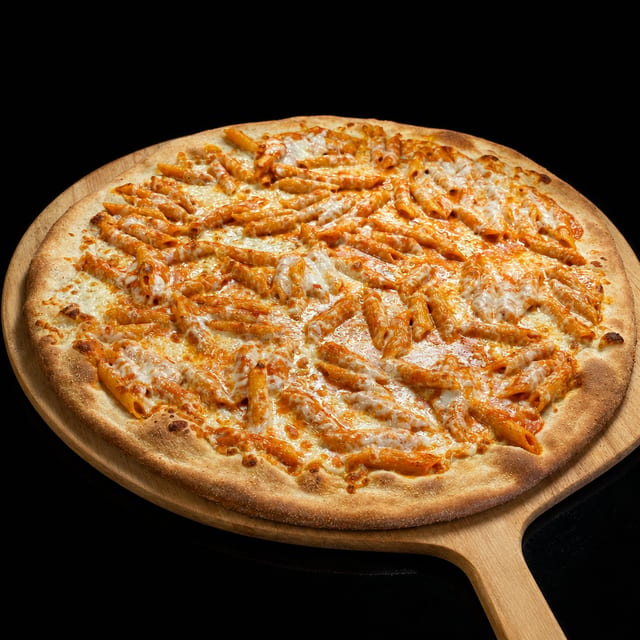Penne Vodka Pizza.