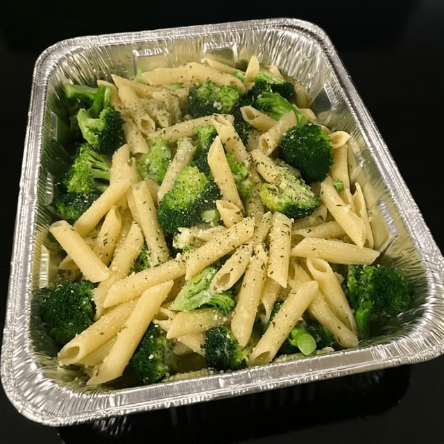 Pasta with Broccoli, Garlic & Oil.