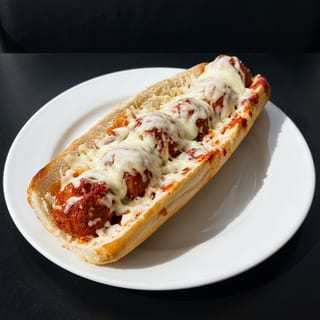 Meatball Parmigiana Sub